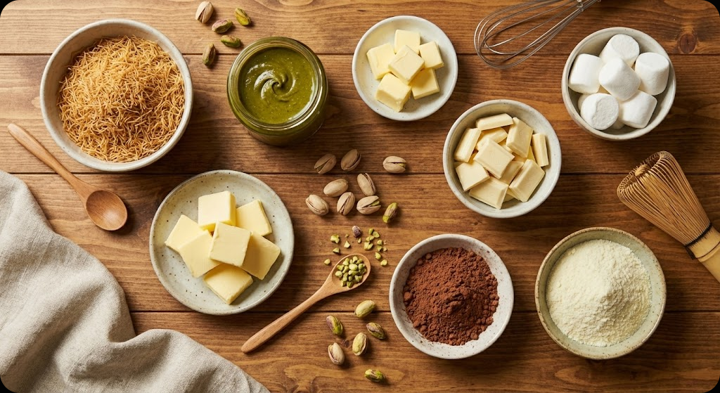 두바이쫀득쿠키 - ingredients