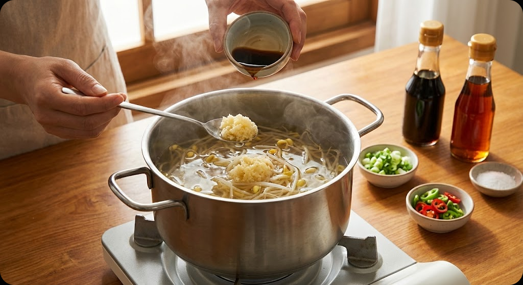 맑은콩나물국 - step_4