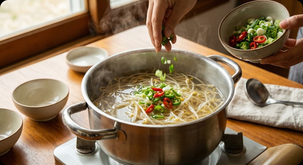 맑은콩나물국 - step_5