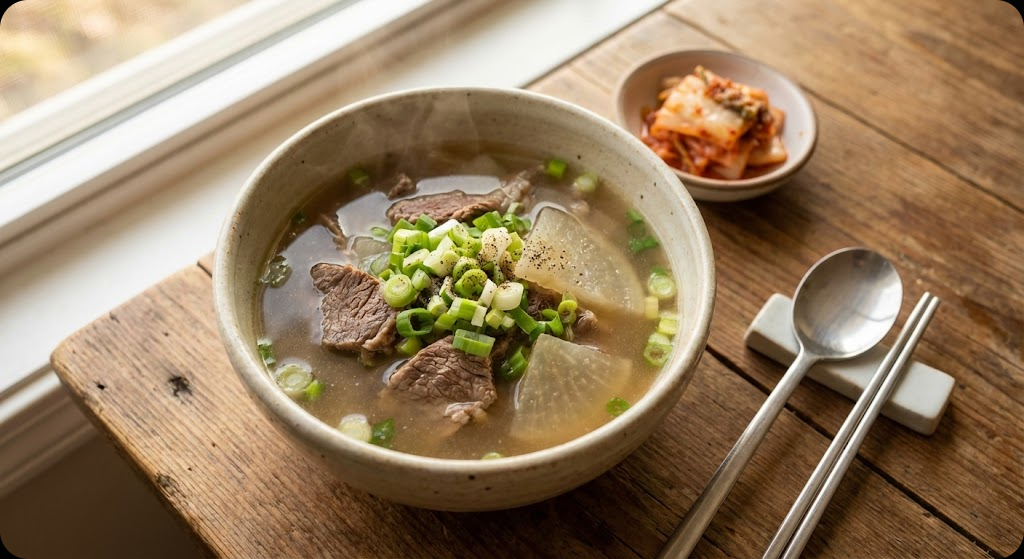 The Ultimate Korean Food Guide: Comforting Beef Radish Soup (Sogogi Muguk) Recipe ✨