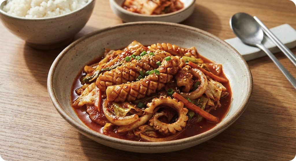 오징어볶음 - hero