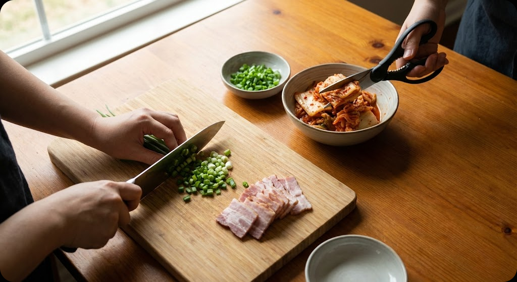 Kimchi Fried Rice - step_1
