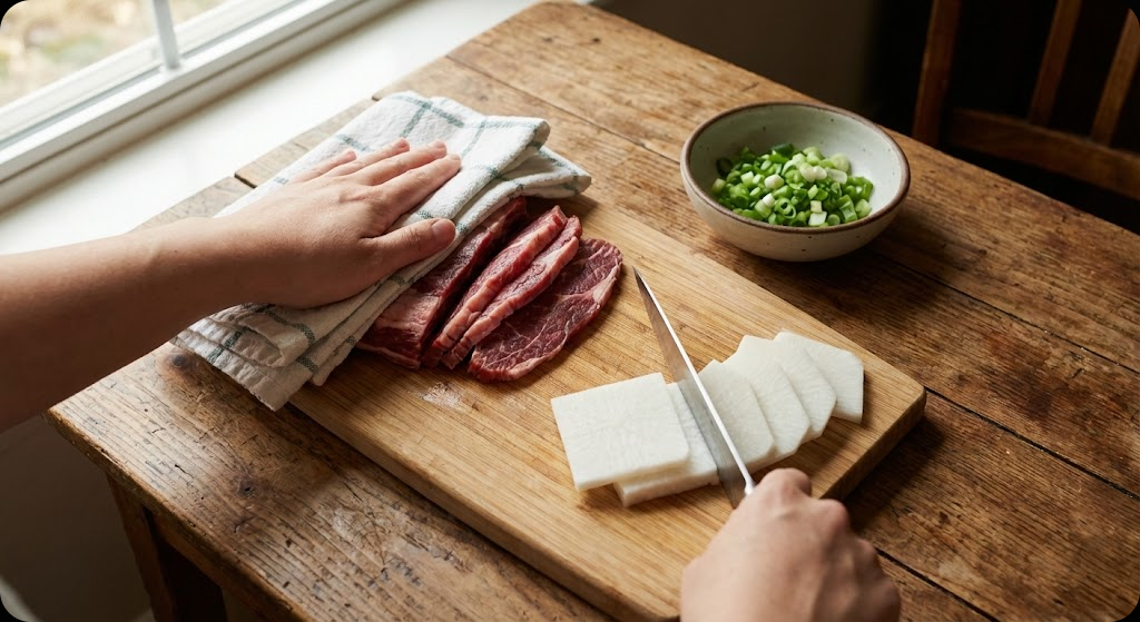 Beef Radish Soup - step_1