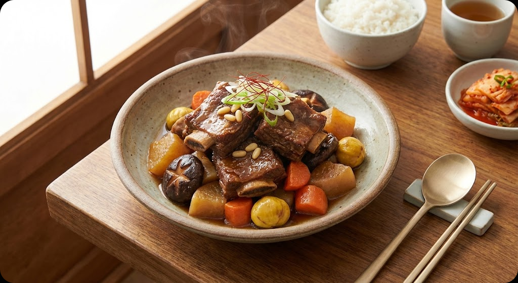 The Best Korean Food Guide: Melt-in-Your-Mouth Galbi-jjim Braised Short Ribs Recipe ✨