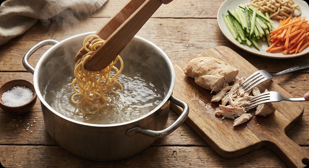 하이프로틴 피넛 누들 - step_1