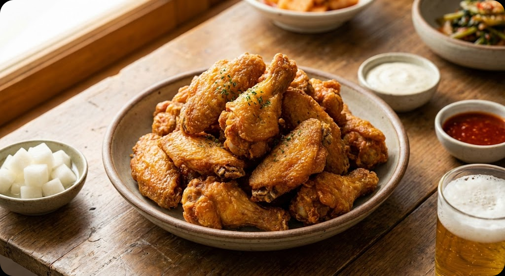 크리스피 치킨 윙 - hero