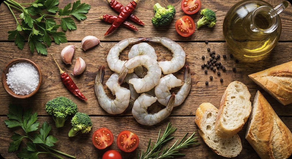 감바스 알 아히요 - ingredients