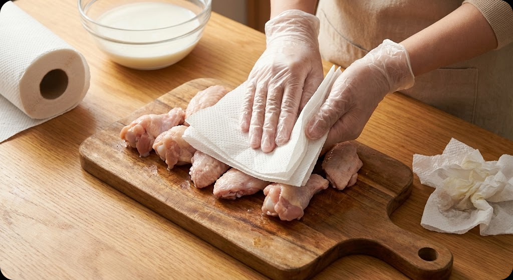 크리스피 치킨 윙 - step_2