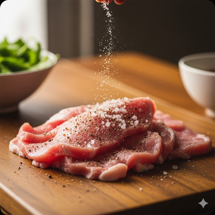 짚불향 돼지덮밥 - step_1