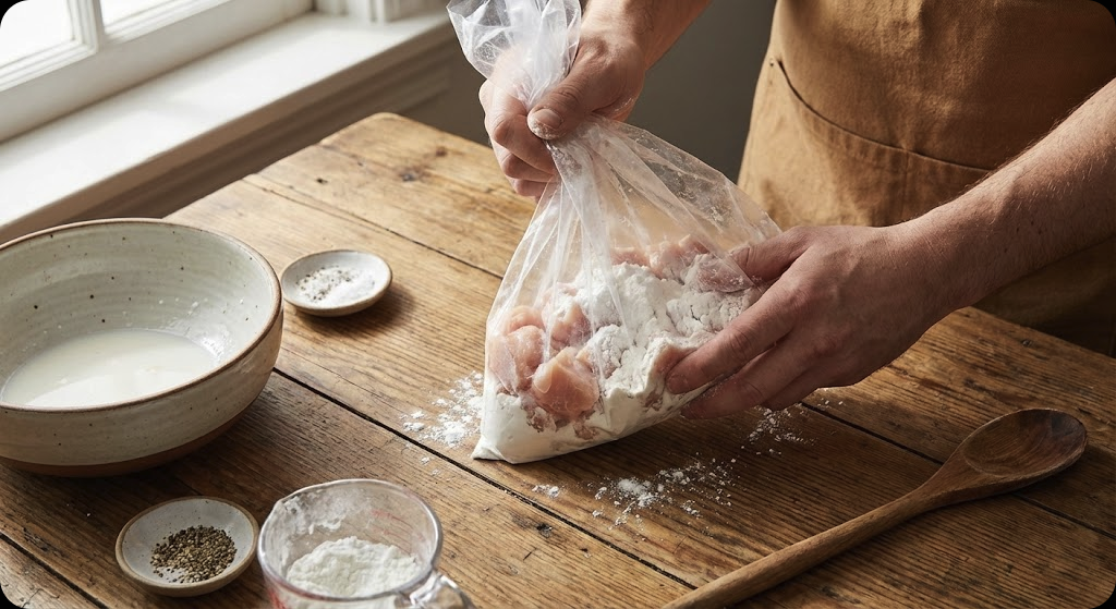 한국식 팝콘치킨 - step_2