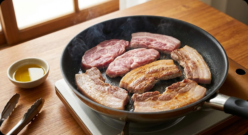 짚불향 돼지덮밥 - step_4