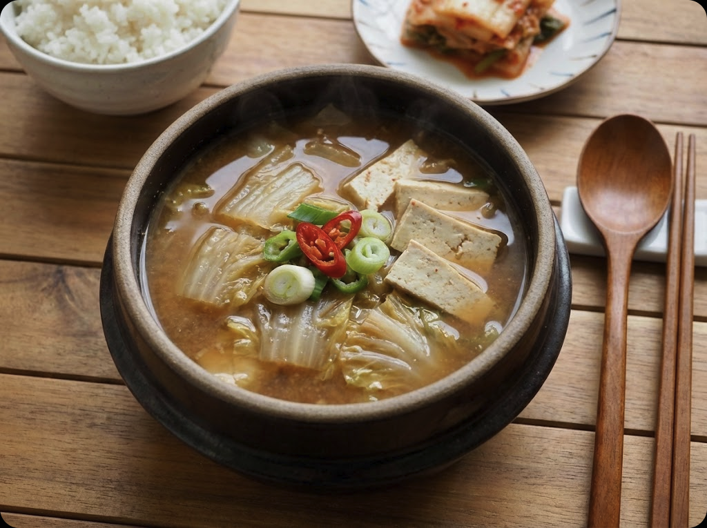 알배추 된장국 - hero