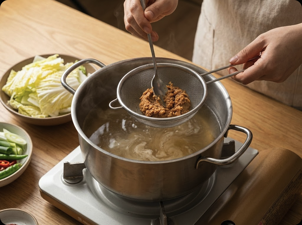 알배추 된장국 - step_2