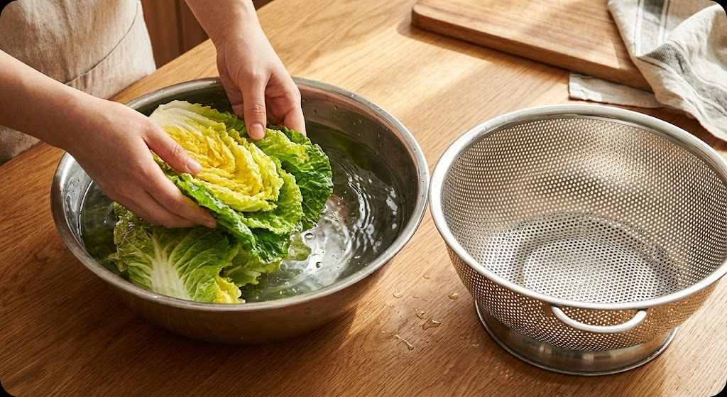 봄동 겉절이 - step_2