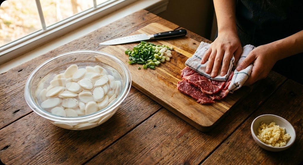 사골 떡국 - step_1