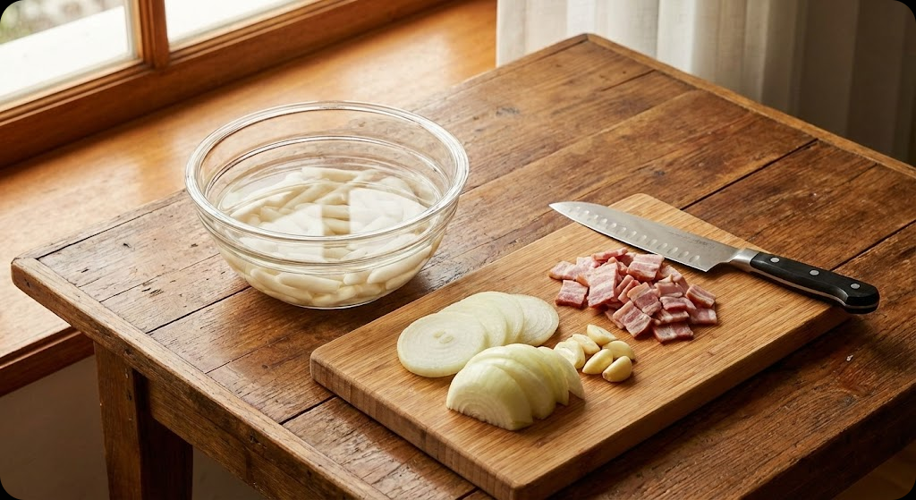 고추장 크림 떡볶이 조리 과정 1단계