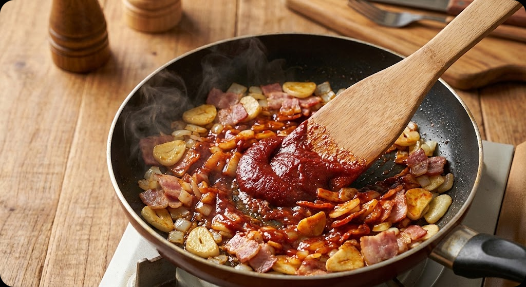 고추장 크림 떡볶이 조리 과정 3단계