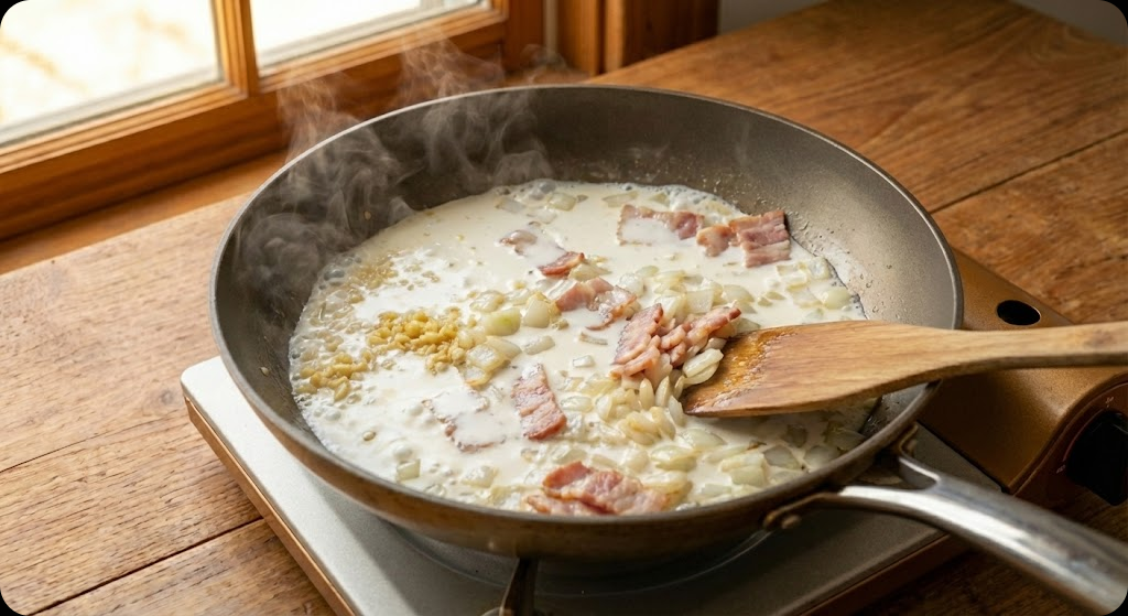 고추장 크림떡볶이 조리 과정 3단계