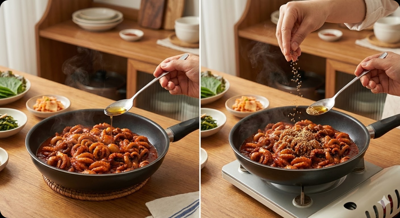 매콤한 쭈꾸미볶음 조리 과정 6단계