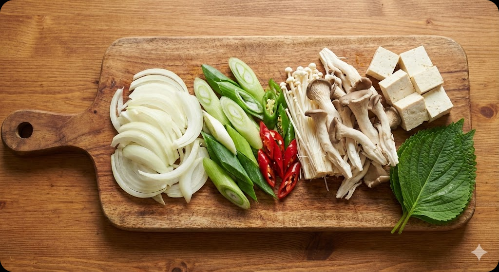 대패삼겹 김치말이전골 조리 과정 3단계