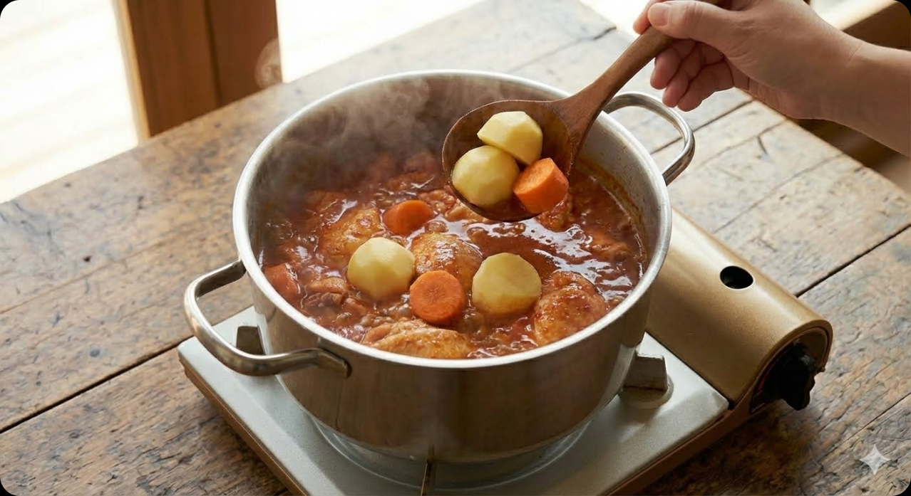 닭도리탕 조리 과정 5단계