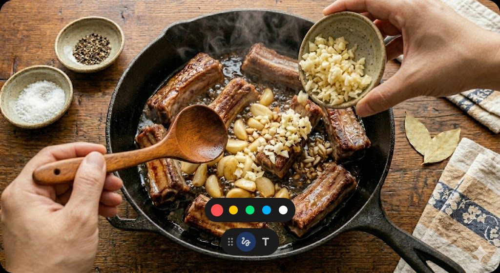 Step 4 - Adding the sauce