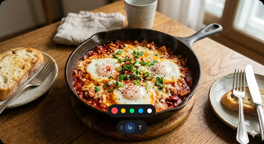 🌶️ K-Eggs in Hell (K-에그인헬): Korean Gochujang Shakshuka That Went Viral