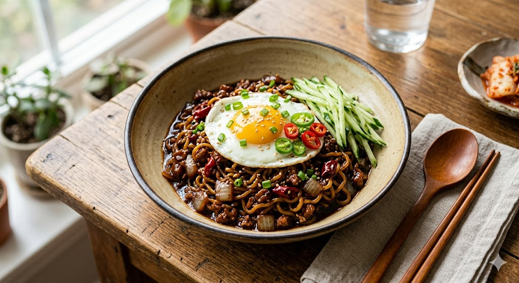 Chef Yoon Nam-no’s Sichuan Chapagetti: The Ultimate Spicy Korean Ramen Hack