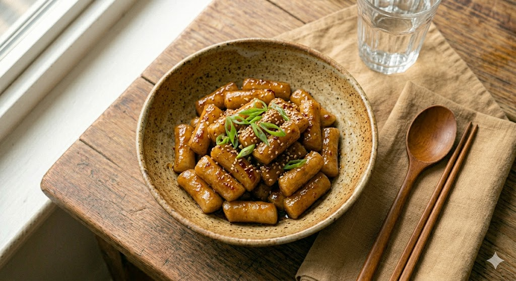 🧈 Sweet & Savory Korean Food: Shanghai Butter Tteok (상하이 버터떡) Recipe