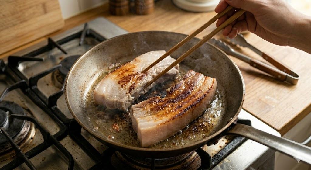 Dongpo Pork Cooking Process Step 2