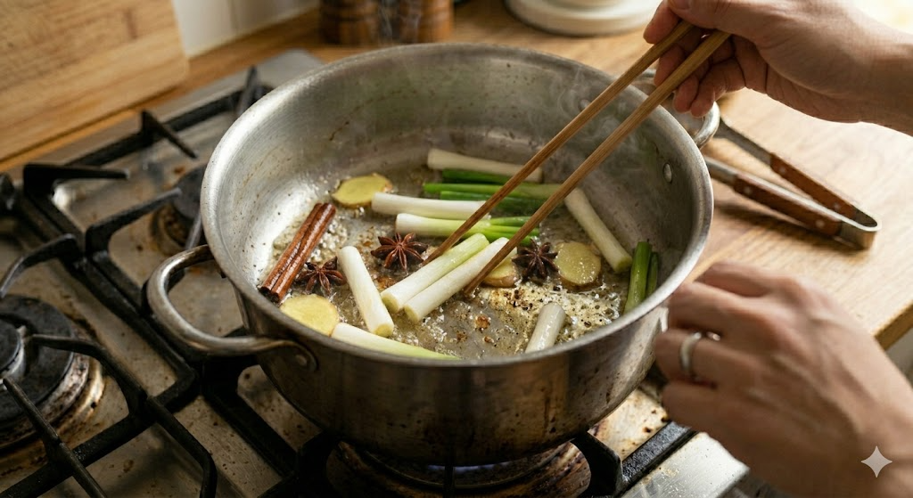 Dongpo Pork Cooking Process Step 3