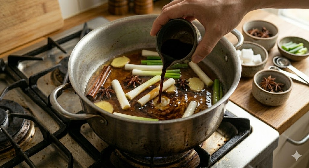 Dongpo Pork Cooking Process Step 4