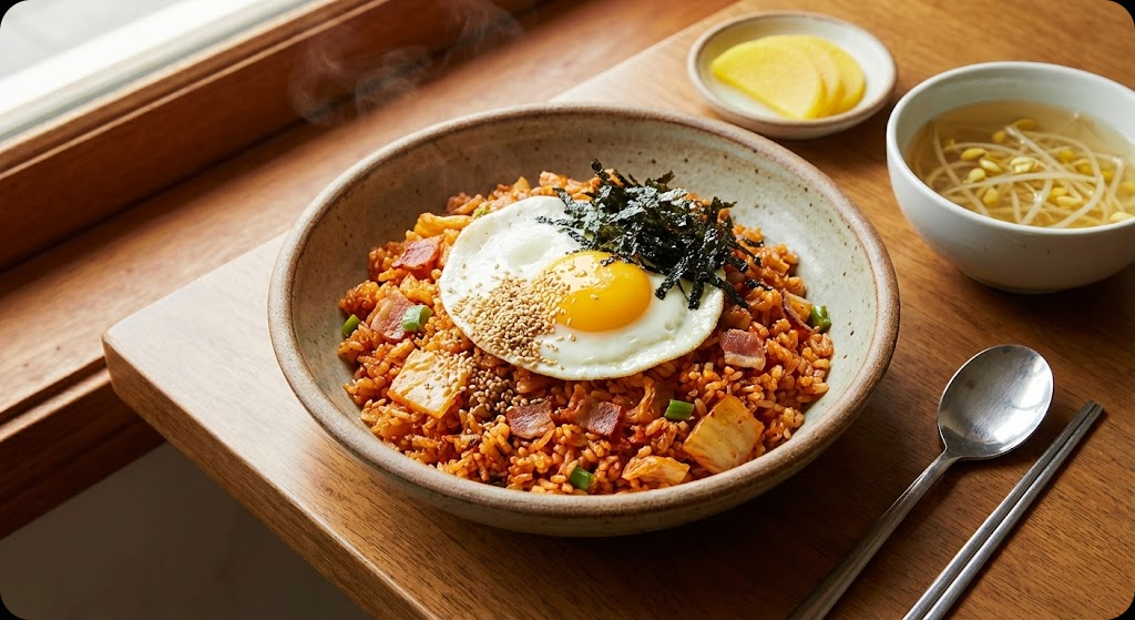 김치볶음밥 레시피 - 집에서 쉽게 만드는 황금비율 🍳