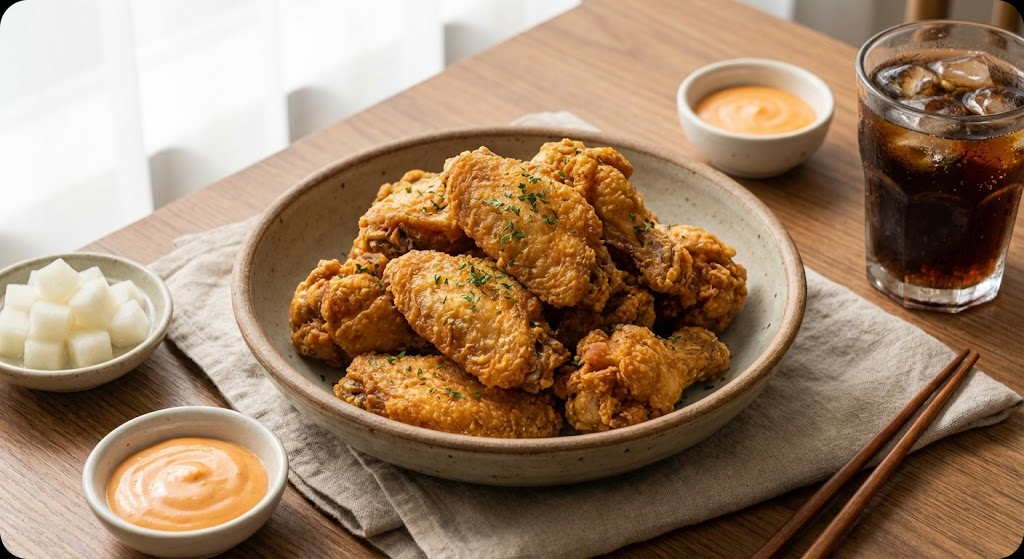 🍗배달비 아끼는 크리스피 치킨 윙 겉바속촉 비결