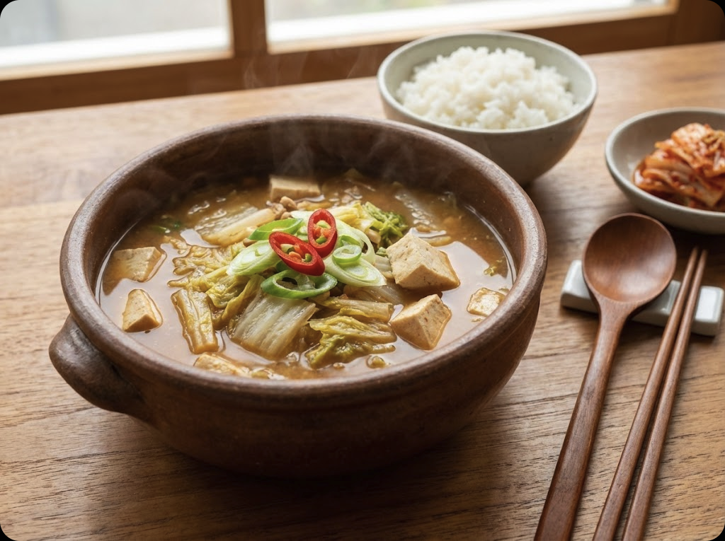 🍲실패 없는 시원한 알배추 된장국 황금레시피