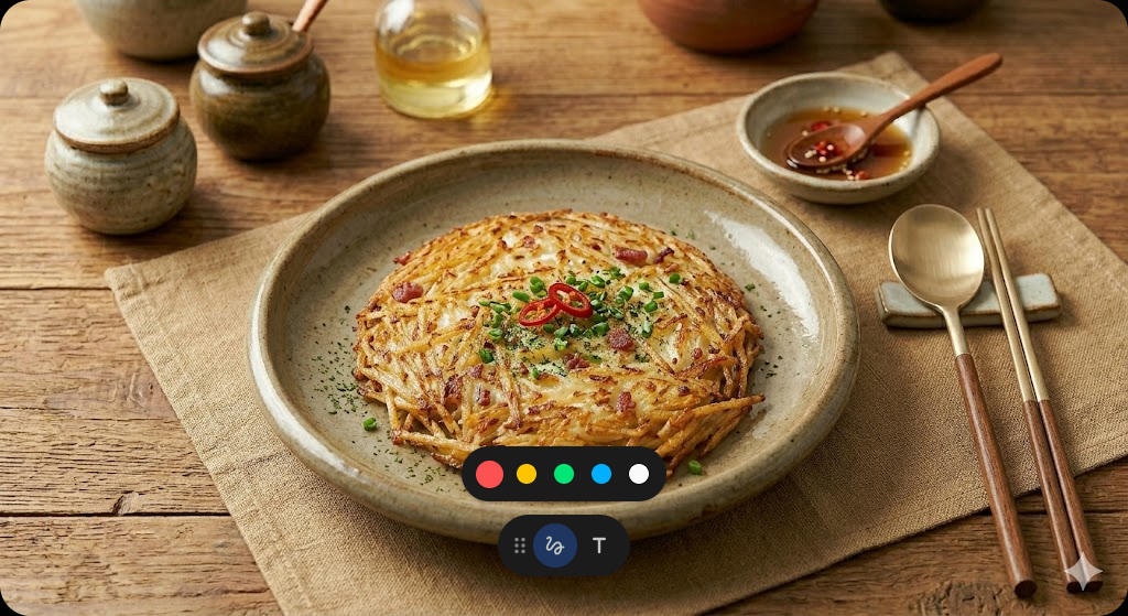 🥔겉바속촉 끝판왕! 크림치즈 감자전 레시피