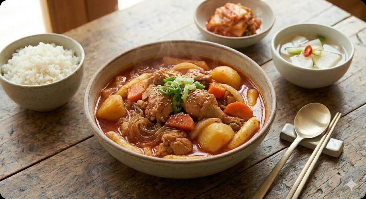 🍗국물이 끝내주는 닭도리탕, 비린내 잡는 한 가지 재료