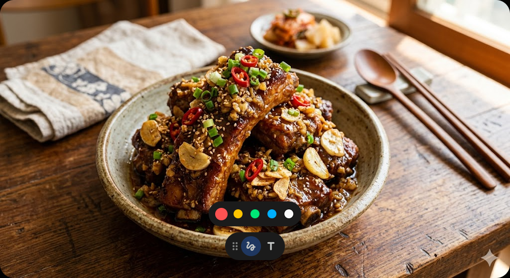 🧄마늘향에 반해버린 마늘폭탄갈비 (편스토랑 이정현 레시피)