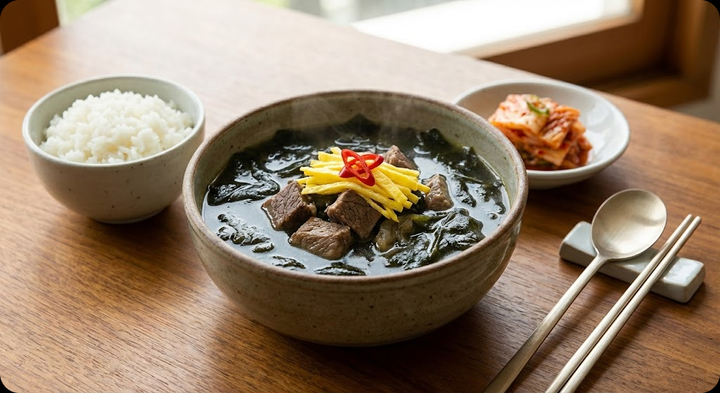 🍲실패 없는 소고기 미역국 황금레시피 비법✨
