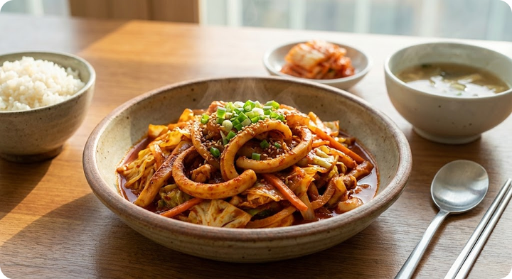 🦑실패 없는 오징어볶음 황금레시피🔥