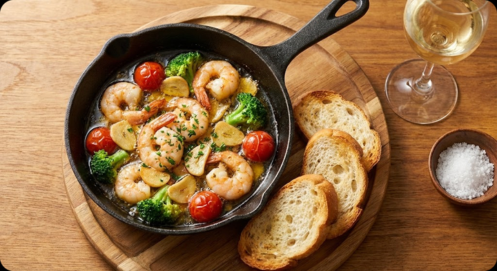 🍤10분 완성 감바스 알 아히요 황금비율 레시피