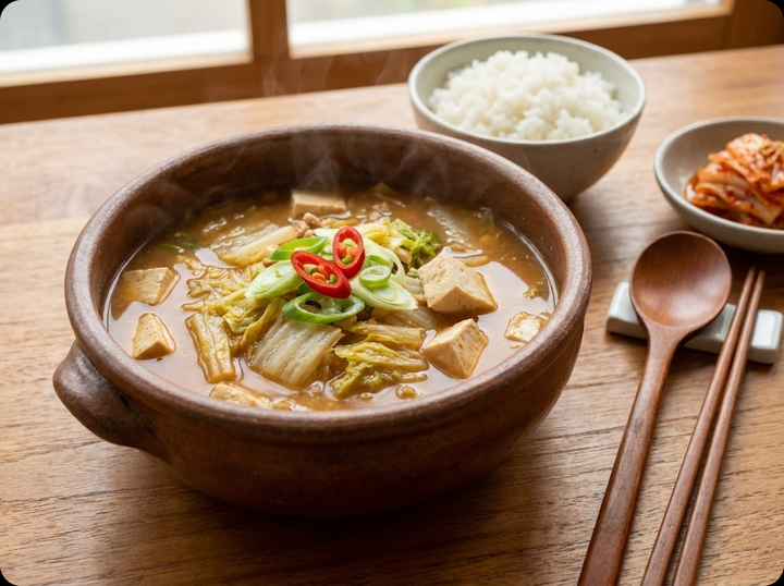 🍲실패 없는 시원한 알배추 된장국 황금레시피