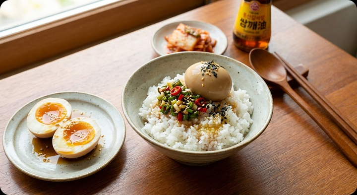 🥚실패 없는 반숙 달걀장 만들기 황금비율 비법