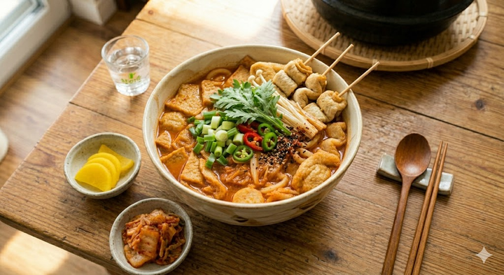 🍲야근 후 소주 한잔! 투다리김치우동 비법 레시피
