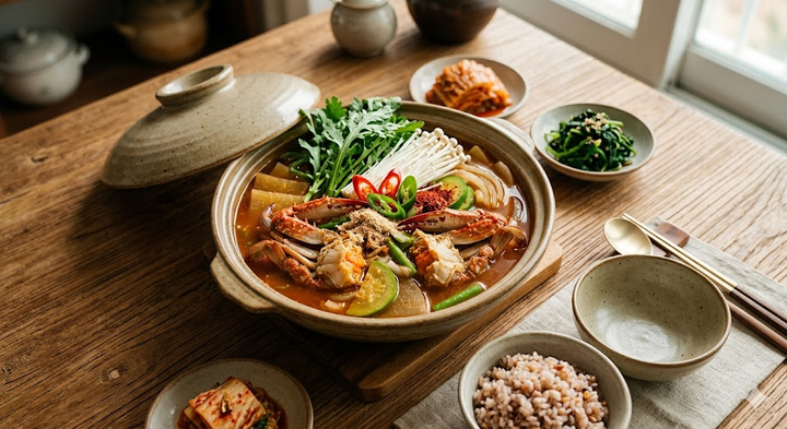 🦀국물이 끝내주는 편스토랑 문정희 엄마표 꽃게탕 비법